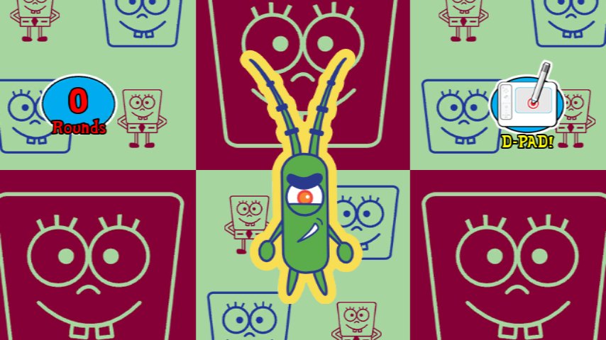 Steer the IconBob games with the D-Pad
